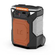 Monster MNRR360C Rockin Roller 360 Portable Indoor/Outdoor Bluetooth Speaker, Orange