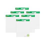 3M Post-it Super Sticky Easel Pads, Recycled White Paper, 25 in x 30 in, 30 Sheets per Pad, 6 Pads Pack, 559RP-VAD6