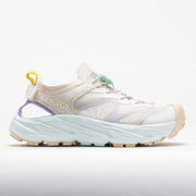 HOKA Women's Hopara 2 Hiking Shoes, Amphibious Lightweight Design, Alabaster/Snow Melt, Size 9.5M, 1147670-ANW