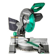 Metabo HPT 10-Inch Single Bevel Compound Miter Saw, 15-Amp Motor, Xact Cut Shadow Line, Adjustable Bevel 0-45, Miter 0-52, 40T TCT Blade, Lightweight 24 lbs, C10FCG2