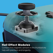 PowerA Advantage Wired Controller for Nintendo Switch 2, Mario Time, Hall Effect Thumbsticks, Mappable Buttons, On-Board Audio Controls, Detachable 10ft USB-C Cable