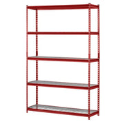 Muscle Rack UR482472WD5-R 5-Shelf Steel Wire Shelving Unit 48