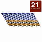 3 in. x 0.120 Plastic Exterior Galvanized Ring Shank Nails (1,000 per Box)