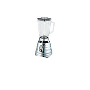 Oster 4655 Chrome Blender, 3 Speed, 5 Cup Glass Jar, 1000 Watt Motor, All Metal Drive System, Stainless Steel Ice-Crushing Blades