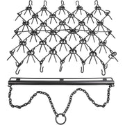 Kojem Chain Drag Harrow, 4 ft x 4 ft, Steel Construction with Powder Coated Finish, Compatible with Tractors ATV UTV, LYOM-237