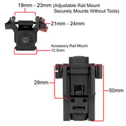 Alliance 6081 5mW Red Laser for Rail-Equipped Subcompacts, Pistols and Long Guns