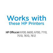 HP N9H56FN#RFD 933 Tri-Color Ink Cartridge Combo Pack, Cyan Magenta Yellow, Standard Yield (3 Pack)