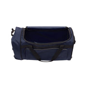 Protege Navigation 28 in Large Collapsible Rolling Duffel Bag, Navy, Polyester, 2 Inline Skate Wheels, Adjustable Shoulder Strap