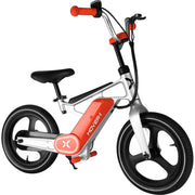 Hover-1 My First Electric Bike, 14-Inch Wheels, 150-Watt Motor, 8 mph Max Speed, Adjustable Seat, Red