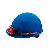 Milwaukee 48-73-1104 BOLT Blue Front Brim Hard Hat w/4pt Ratcheting Suspension (USA) - Type 1, Class E