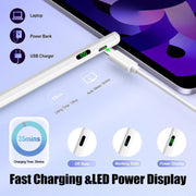 Qzgyoool Stylus Pen for Touchscreen, Compatible for Android & iOS Phones/Tablet, White
