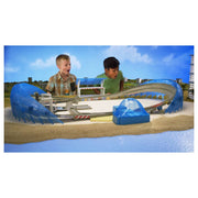 Mattel Disney Pixar Cars Ultimate Florida Speedway Slot Car Race Track Set with Motorized Booster, Lightning McQueen Vehicle, 5 Feet Long, Multicolor, HJH19