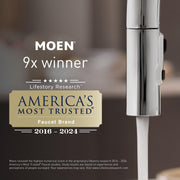 Moen Weymouth Floor Mounted Clawfoot Tub Filler with Hand Shower Chrome S22110