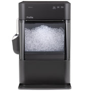 GE Profile Opal 2.0 Ultra Nugget Ice Maker with Scale Inhibiting Filter, WiFi, Touch Display, Black, 38 lbs Daily Production, XPIO23SWBB