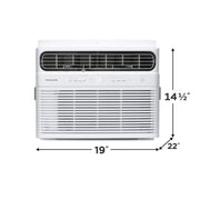 Frigidaire 12,000 BTU Smart Inverter Window Air Conditioner with Wi-Fi, Remote Control, 550 Sq Ft Cooling, White, FHWW125WE1