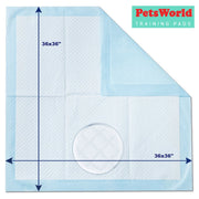 PetsWorld PW3636-150 Great Dane Dog Training Pads 36