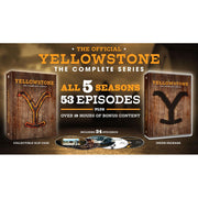 Paramount Yellowstone Complete Series DVD, 53 Episodes, Seasons 1-5, Dolby Audio, English Subtitles