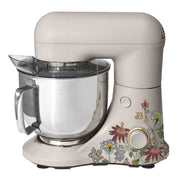 Beautiful 29100 5.3 Qt Stand Mixer, Lightweight & Powerful with Tilt-Head, Wildflower Porcini Taupe by Drew Barrymore