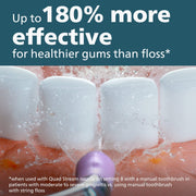 Philips Sonicare Power Flosser 7000, Quad-Stream Water Flosser, 4 Modes, 10 Intensities, 600ml Reservoir, White, HX3911/30