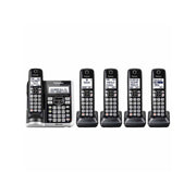 Panasonic KX-TGF575S DECT 6.0 Expandable Cordless Phone System, Silver