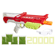 Nerf Pro Gelfire Warp Speed Motorized Blaster, Rapid-Fire 20 Rounds Per Second, 20,000 Water Bead Rounds, Rechargeable Battery, Protective Eyewear, Multicolor, G1115