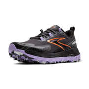 Brooks 12041618B048 Cascadia 18 Trail Running Shoes for Ladies - Ebony/Sweet Lavender - 8.5M