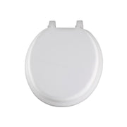 MAYFAIR Round Soft Toilet Seat with Solid Plastic Core