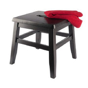 Winsome 23210 Kaya 2-pc Conductor Stool Coffee Finish