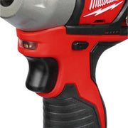 Milwaukee M12 12-Volt Lithium-Ion Cordless 1/4 in. Impact Wrench Kit-2461-22