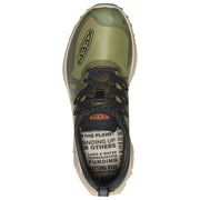 Keen 1028183 Zionic Speed Hiking Shoes for Men - Dark Olive/Scarlet Ibis - 11M