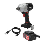 Hyper Tough 6082 20V Max Brushless 1/2-inch Mid-Torque Cordless Impact Wrench 550 ft-lbs Torque