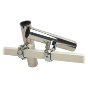 C.E. Smith Pontoon Square Rail Adjustable Clamp-On Rod Holder