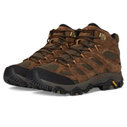 Merrell Moab 3 Mid Waterproof Hiking Boots for Men, Brown, Size 10 Wide, J035839WZ