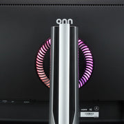 onn 49in Curved Dual FHD Gaming Monitor, 3840x1080, 144Hz Refresh Rate, 1ms Response Time, Adaptive-Sync, Programmable RGB Backlighting, Black, 100133225VN