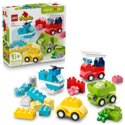 LEGO DUPLO My First Creative Vehicles Building Toy for Toddlers, 42 Pieces, Multicolor, Ages 18 Months and Up, 6585509
