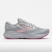 Brooks Womens Adrenaline GTS 24 Running Shoe, GuideRails Support, Nitrogen-Infused DNA Loft v3 Cushioning, Alloy White Zephyr, Size 11M