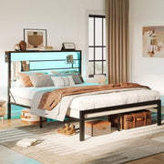 Bestier Queen Size Bed Frame with 49.2