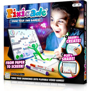 Abacus Brands PIXICADE Turn Drawings Into Playable Video Games!