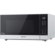 Panasonic NN-SN75LW cu.ft Cyclonic Inverter Countertop Microwave Oven 1250Watt Power with Genius Sensor Cooking, 1.6 cft, White