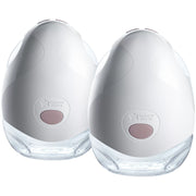 Tommee Tippee 423643 Made for Me Double Electric In-Bra Breastfeeding Wearable Breast Pump, White