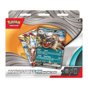 Pokemon Mabosstiff EX Showcase Box, Foil Promo Card, 3 Booster Packs, Code Card, 89432668