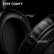 HyperX Cloud Stinger 3 Wired Gaming Headset with Memory Foam, Noise-Cancelling Microphone, PC Compatible, Black BS1T5A6#ABA