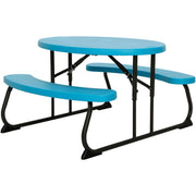 Lifetime Children's Picnic Table, Glacier Blue - Durable