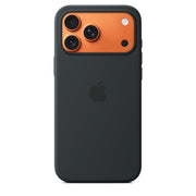 Apple iPhone 17 Pro Max Silicone Case with MagSafe, Black, Lightweight, Smooth Finish, MGFR4ZM/A