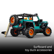 LEGO Technic Jeep Wrangler Rubicon SUV Building Kit, 723 Pieces, Multicolor, Ages 10+, 42227