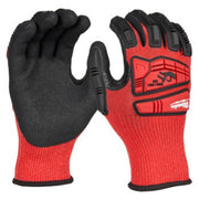 Milwaukee 48-73-8133 Black/Red XL HPPE Impact Protection Gloves