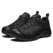 KEEN Targhee 4 Low Waterproof Hiking Shoes, Durable Direct-Attach Construction, Triple Black, 11.5, 1029827