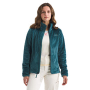 The North Face Osito Full Zip Fleece Jacket, Soft Lightweight Recycled Polyester, Elastic Bound Cuffs, Secure Zip Pockets, Space, Small, NF0A7UQJ