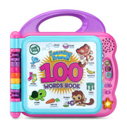 LeapFrog Learning Friends 100 Words Bilingual Electronic Book for Toddlers, Purple