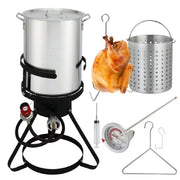 Ktaxon 30QT Propane Outdoor Aluminum Turkey Fryer Pot